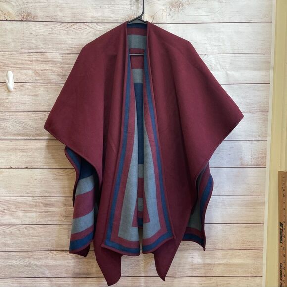 WOOLRICH‎ SOFT FLEECE REVERSIBLE BLANKET WRAP - Picture 7 of 8